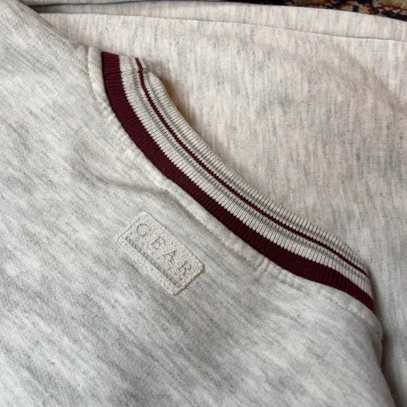 VTG 90s GFS Washington State Cougars WSU Crewneck Ringer Sweatshirt XXL Gray - Picture 4 of 5